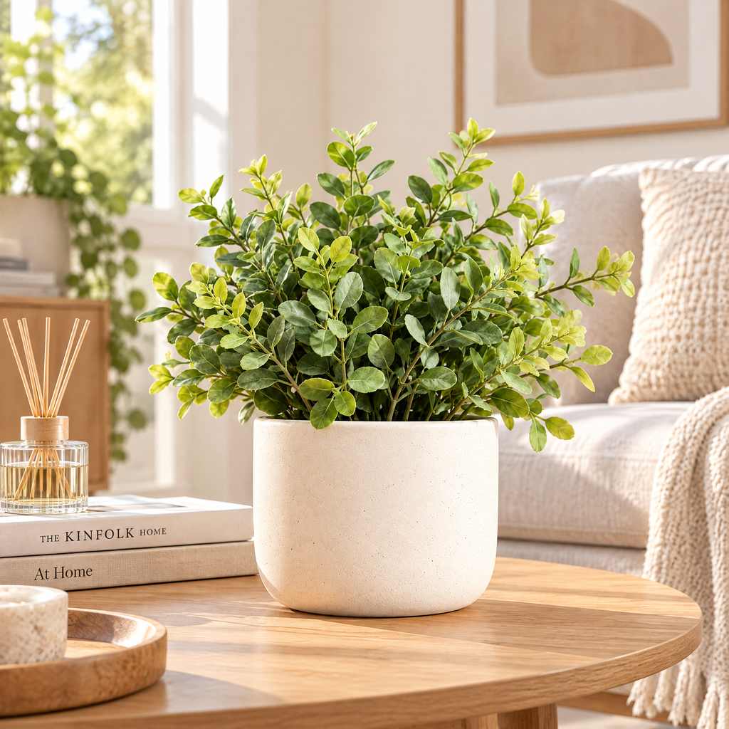 qivzunor™ Minimal Speckled Ceramic Planter